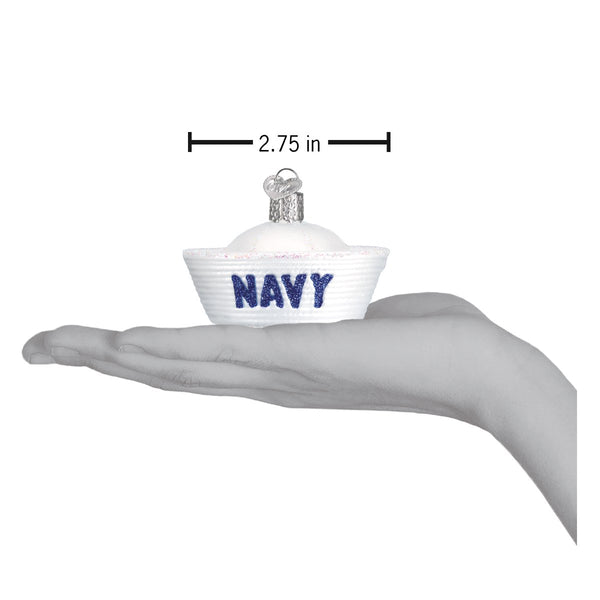 Old World Christmas Navy Cap
