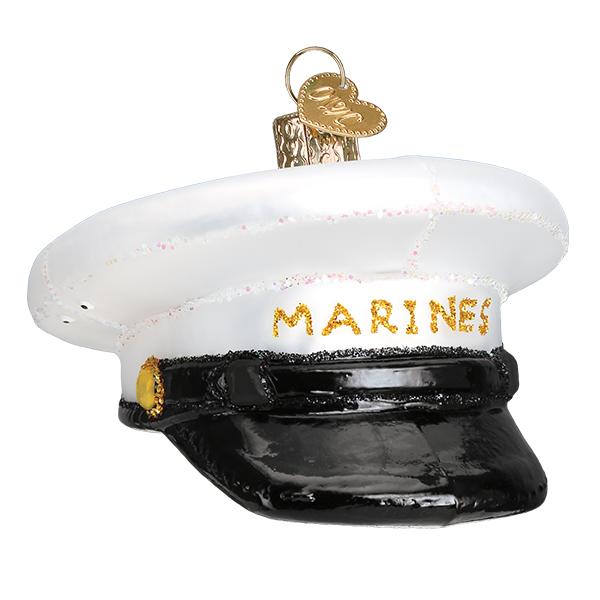 Old World Christmas Marines Cap