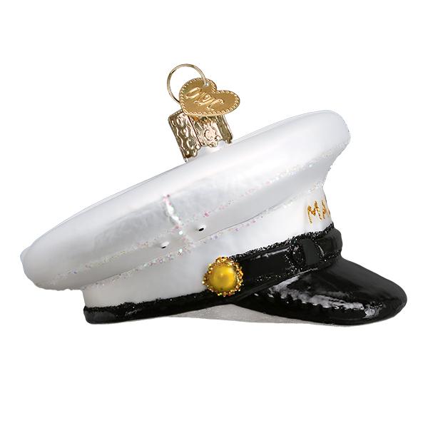 Old World Christmas Marines Cap