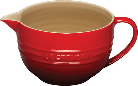 Stylish Stoneware Mixing Bowl With Easy Pour Spout & Large Handle Kitchen  Tools