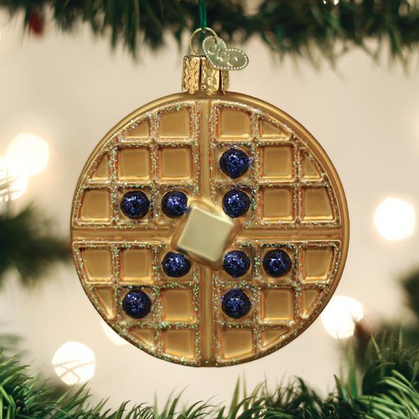 Old World Christmas Ornament Waffle