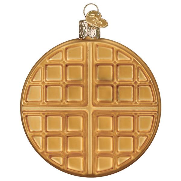 Old World Christmas Ornament Waffle