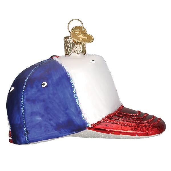 Old World Christmas Baseball Cap Ornament