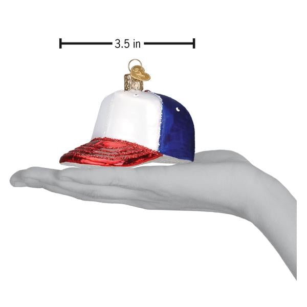 Old World Christmas Baseball Cap Ornament