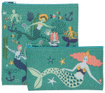 Now Designs Mermaid Snack Bags Set of 2