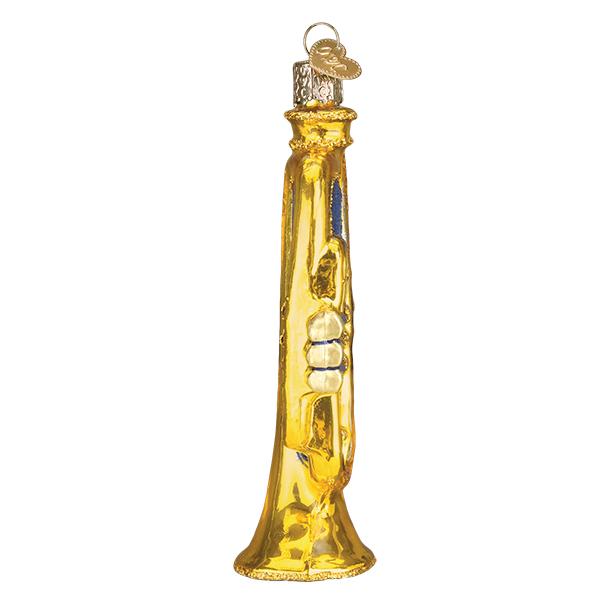 Old World Christmas Trumpet Ornament
