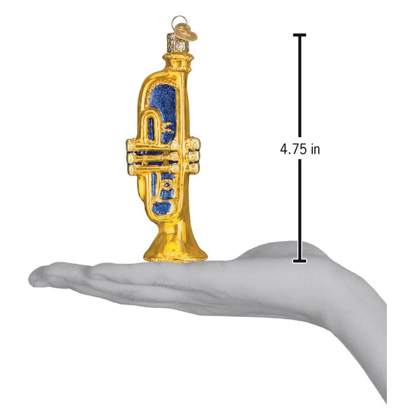 Old World Christmas Trumpet Ornament
