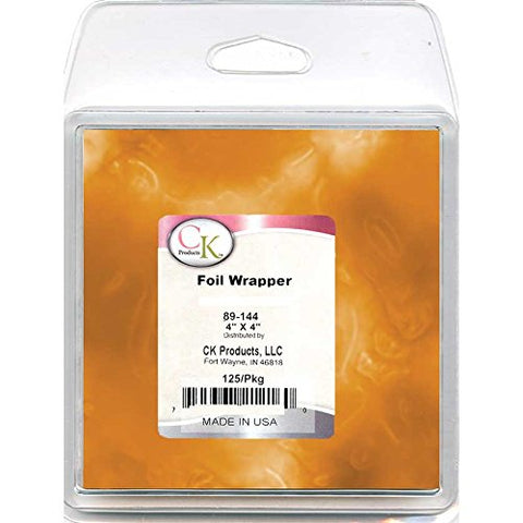 CKP Gold Foil Wrapper -125/Pkg
