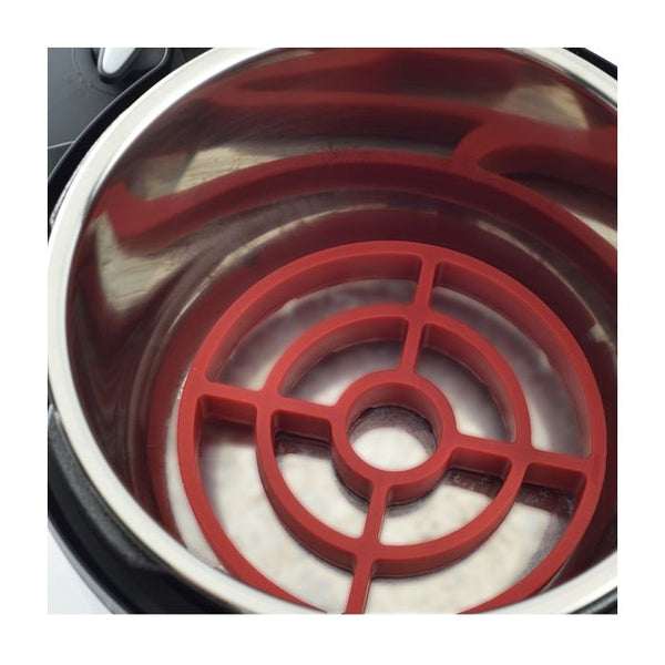 Norpro Round Silicone Roast Rack Red