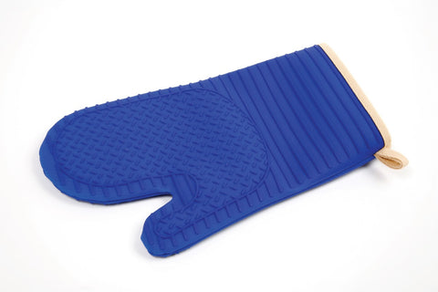 Norpro Silicone/ Fabric Oven Glove Blue