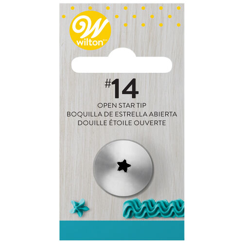 Wilton Decorating Tip #14 Open Star