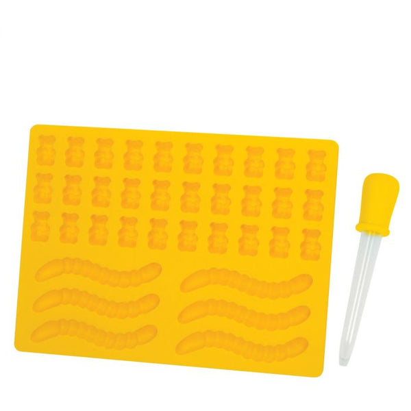 HIC Gummy Bears/Worms Mold