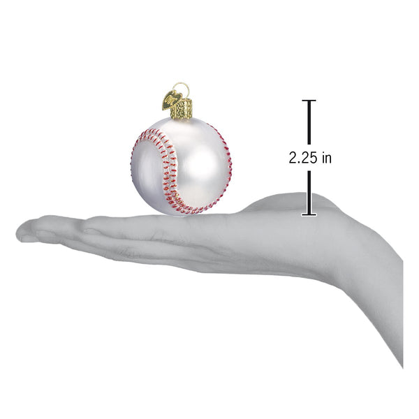 Old World Christmas Ornament Baseball