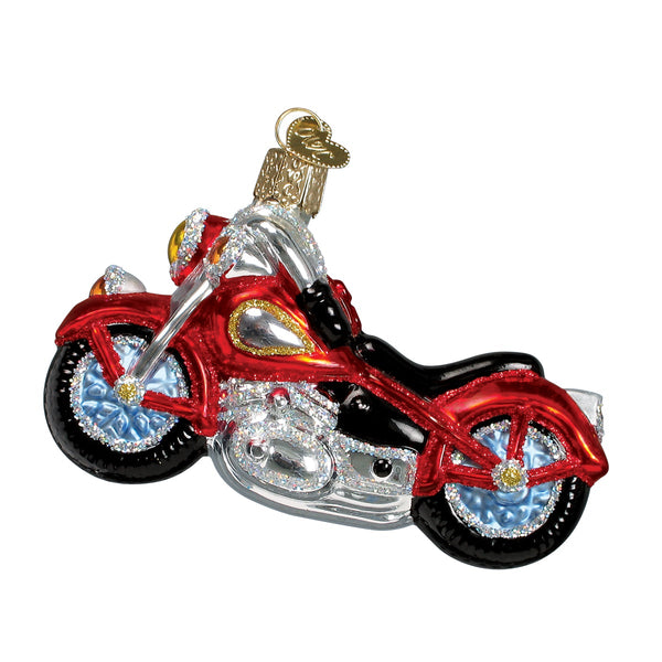 Old World Christmas Motorcycle