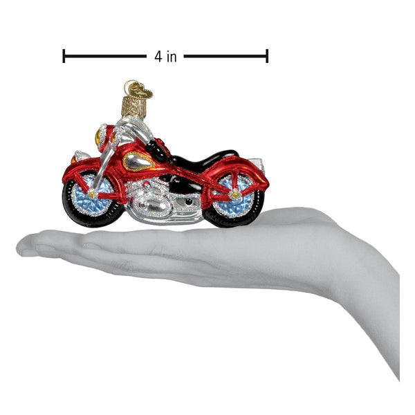 Old World Christmas Motorcycle