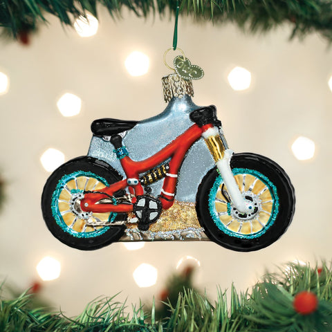 Old World Christmas Mountain Bike Ornament