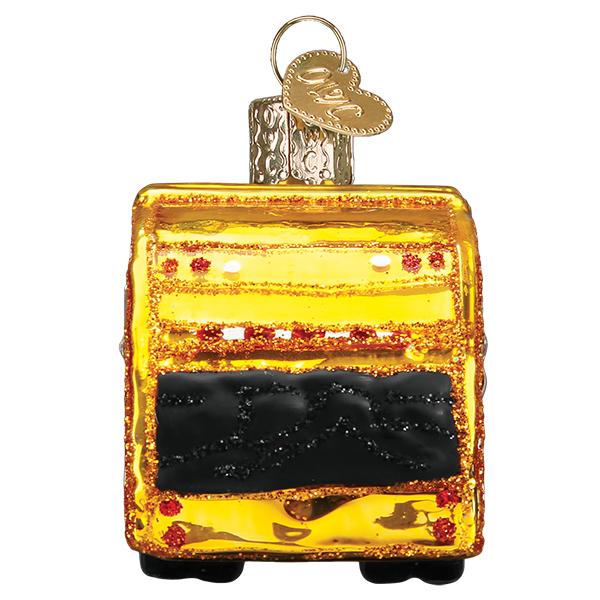 Old World Christmas Garbage Truck Ornament