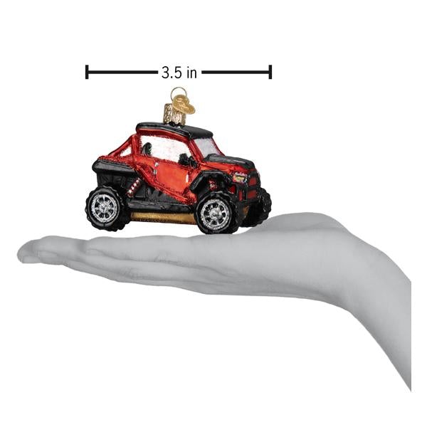 Old World Christmas Side By Side ATV Ornament