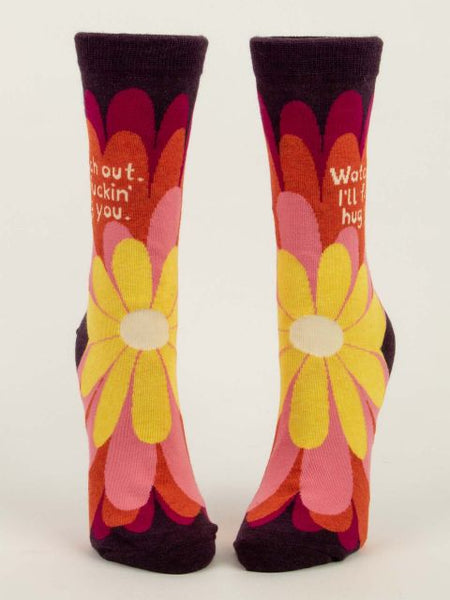 Blue Q I'll Hug You Womens Crew Socks