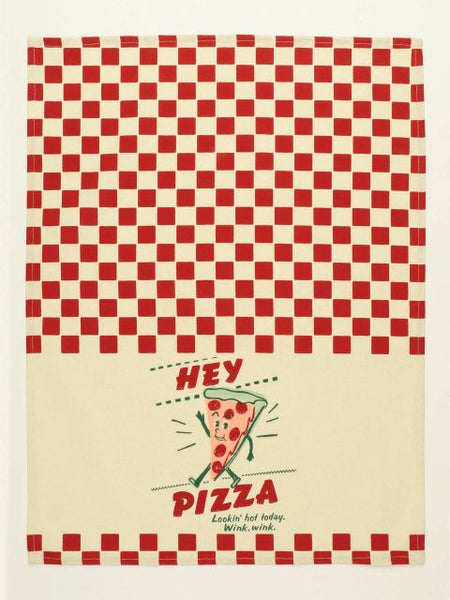 Blue Q Hey Pizza Dish Towel