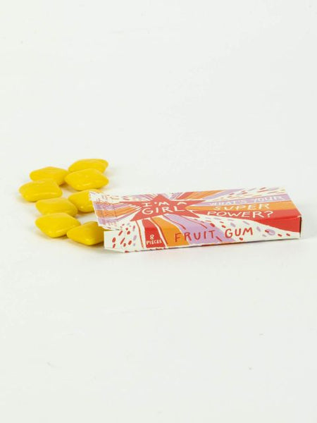 Blue Q Gum I'm a Girl What's your Super Power?