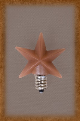 Vickie Jean's Creations Medium Primitive Star Bulb 1.5"