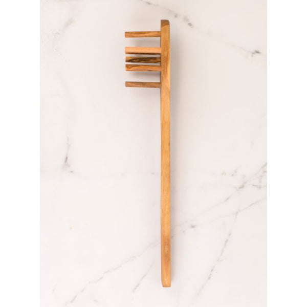 HIC Eddington's Italian Olive Wood Spaghetti Tool, 12in