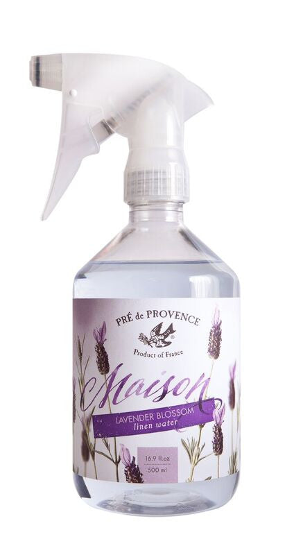 European Soaps 16.9 oz Maison French Lavender Blossom Linen Water With Sprayer