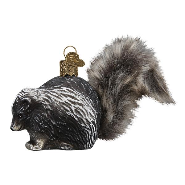 Old World Christmas Ornament Vintage Skunk