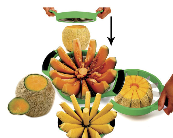 Norpro Green Grip-EZ Melon/Pineapple Cutter