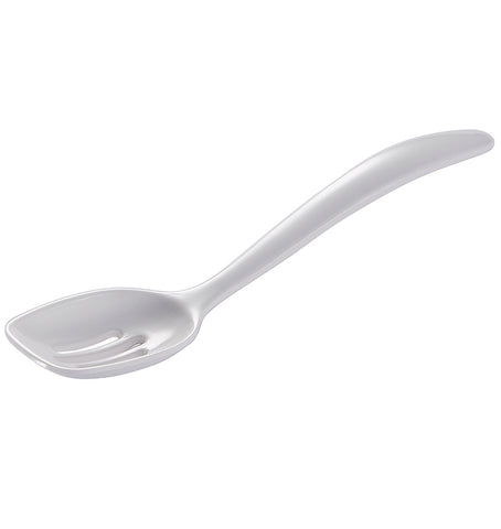 Gourmac White Mini Slotted Spoon 7.5"
