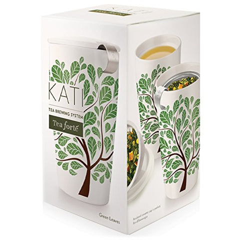 Tea Forte Kati Tea Brewing Cup Green Leaves