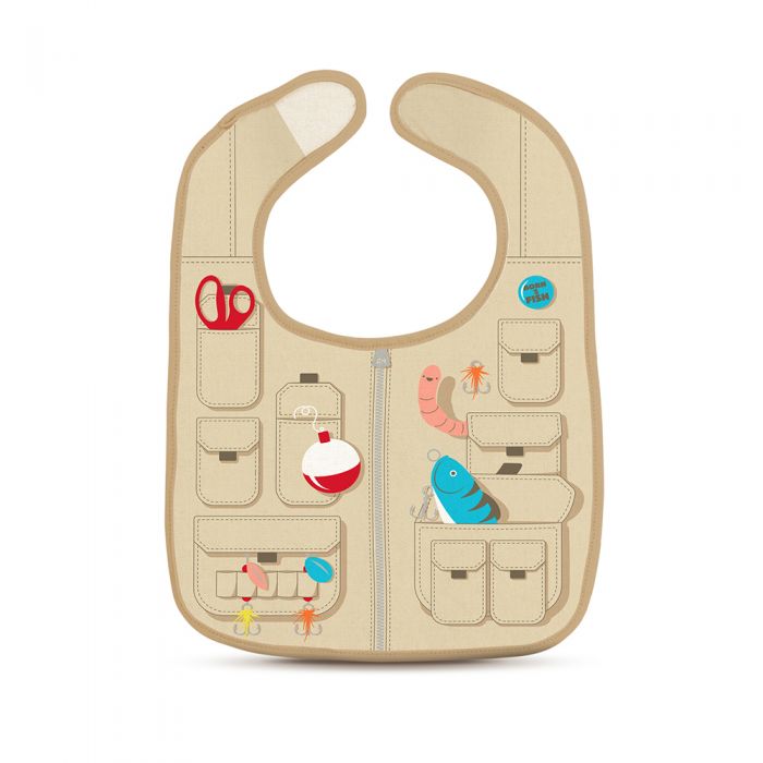Fred Dressed To Spill Bib & Teether