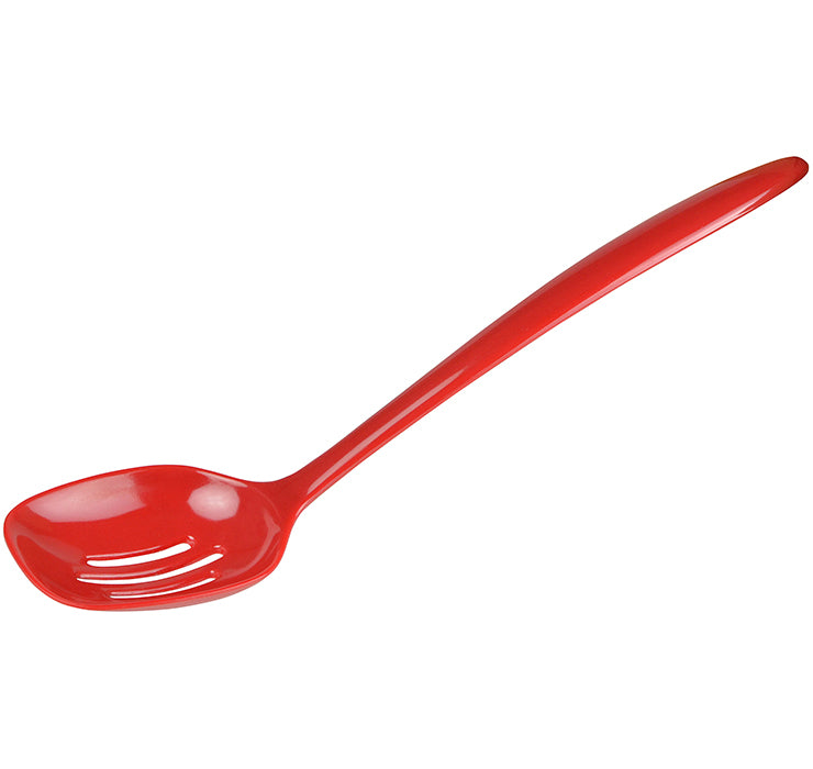 Gourmac Red Slotted Spoon 12"