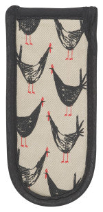 Now Designs Handle Holder Chicken Scratch Set of 2