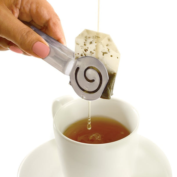 Norpro Stainless Steel Decorative Tea Bag Squeezer