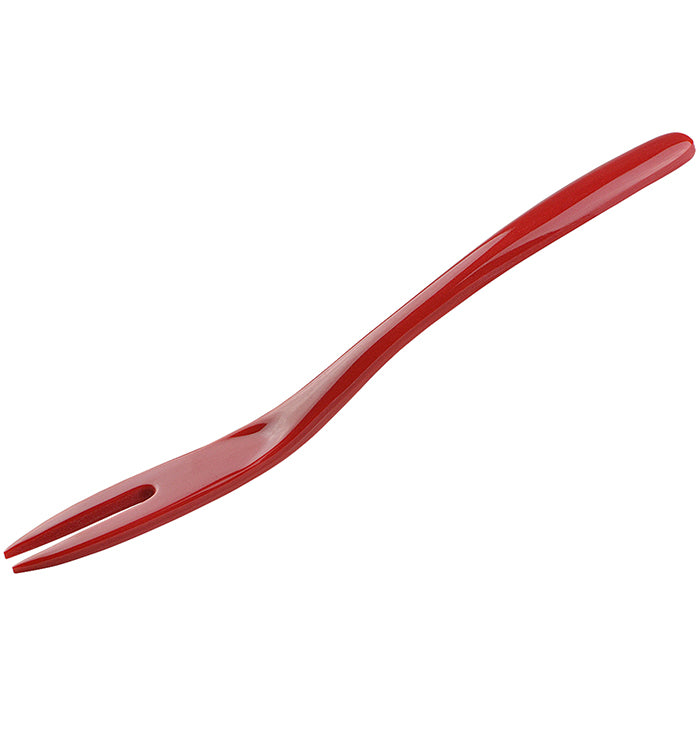Gourmac Red Mini Fork 7.75"