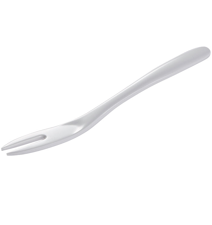 Gourmac White Mini Fork 7.75"