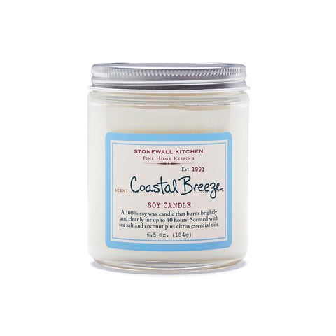 Stonewall Kitchen Coastal Breeze Soy Candle