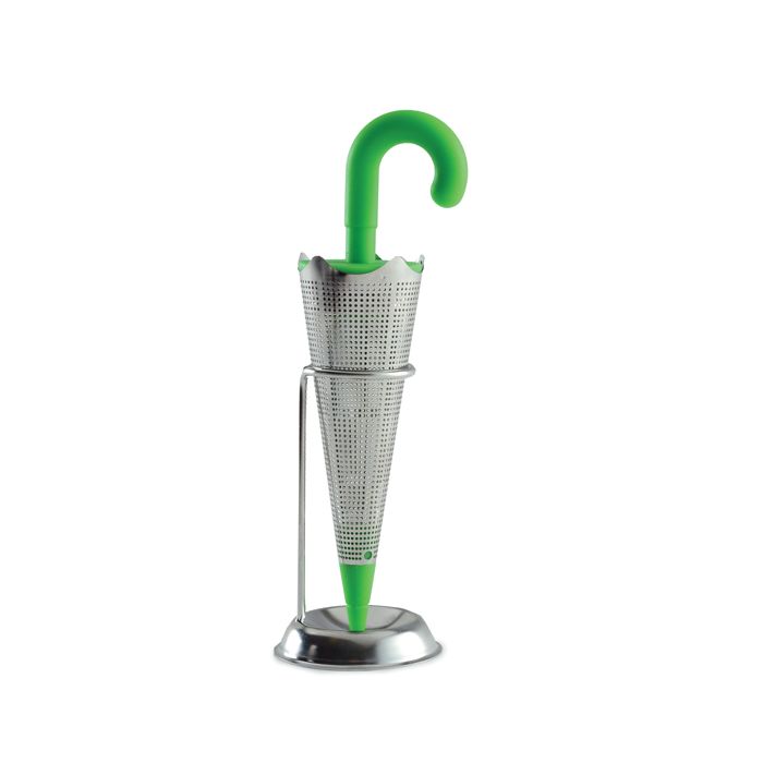 Norpro Umbrella Tes Infuser with Drip Catcher Stand