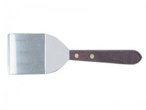R&M 7.5" Stainless Steel Spatula with Wood Handle