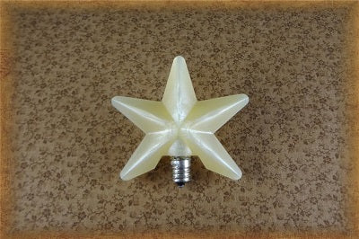 Vickie Jean's Creations Large Star Warm Bulb 3"