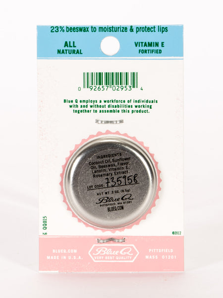 Blue Q Lip Shit Watermelon Tangerine