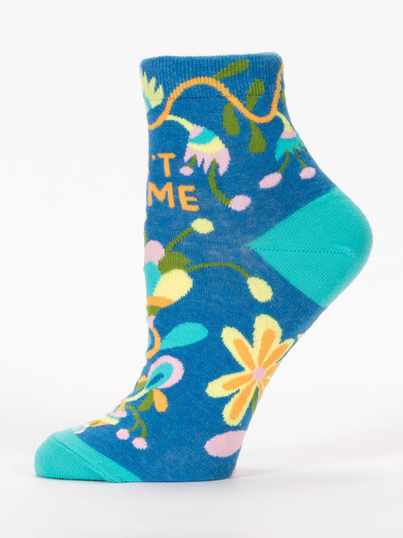 Blue Q Womens Ankle Socks Don't Push Me