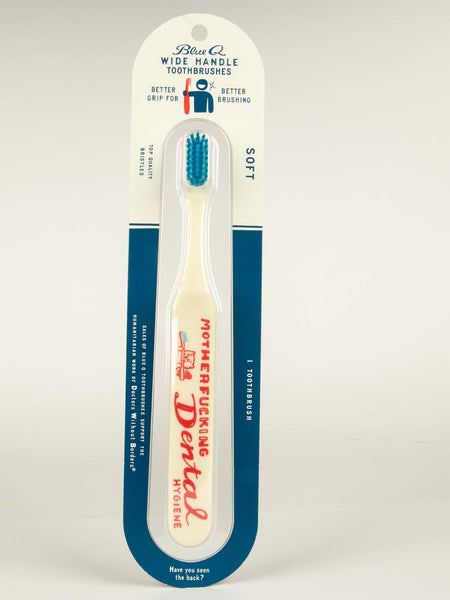 Blue Q Toothbrush Motherfucking Dental Hygiene