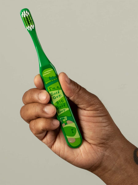 Blue Q Toothbrush Golf Guy