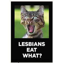 Ephemera Magnet Lesbians Eat What?