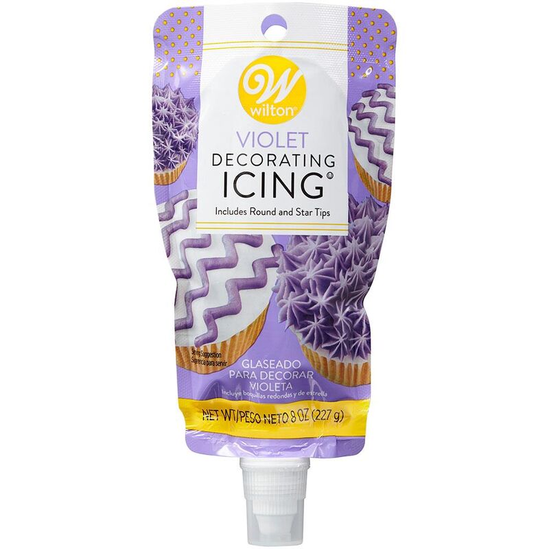 Wilton Violet Icing Pouch W/Tip