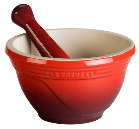 Le Creuset Cherry Mortar & Pestle
