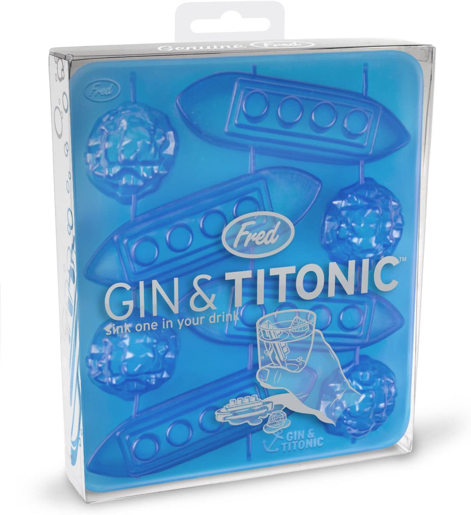 Fred Gin & Titonic Ice Molds